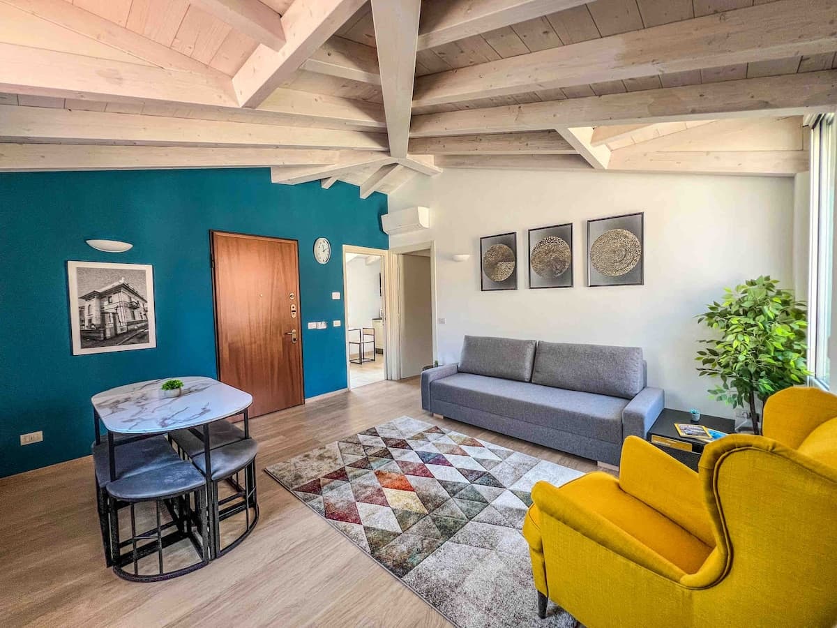 [Malpensa10min&taxiservice]A/C•WiFi•Smart TV 3 apt, Gallarate